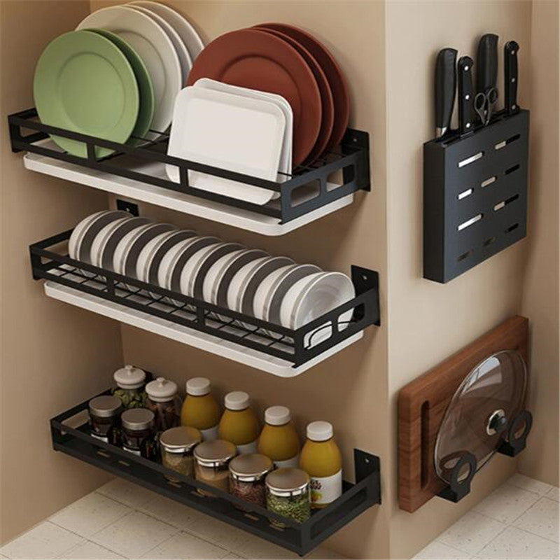 Kitchen Organizer And Storage Bowl Plate Knife Storage