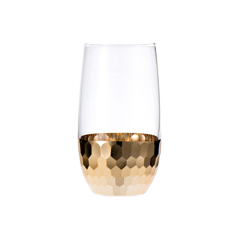 Light Luxury Gold-Plated Glass Cups