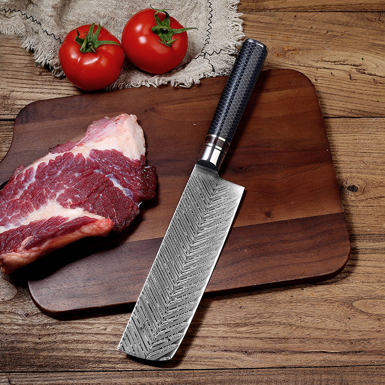 Stainless Steel Resin Handle Kitchen Chef Knife Sets
