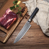 Stainless Steel Resin Handle Kitchen Chef Knife Sets