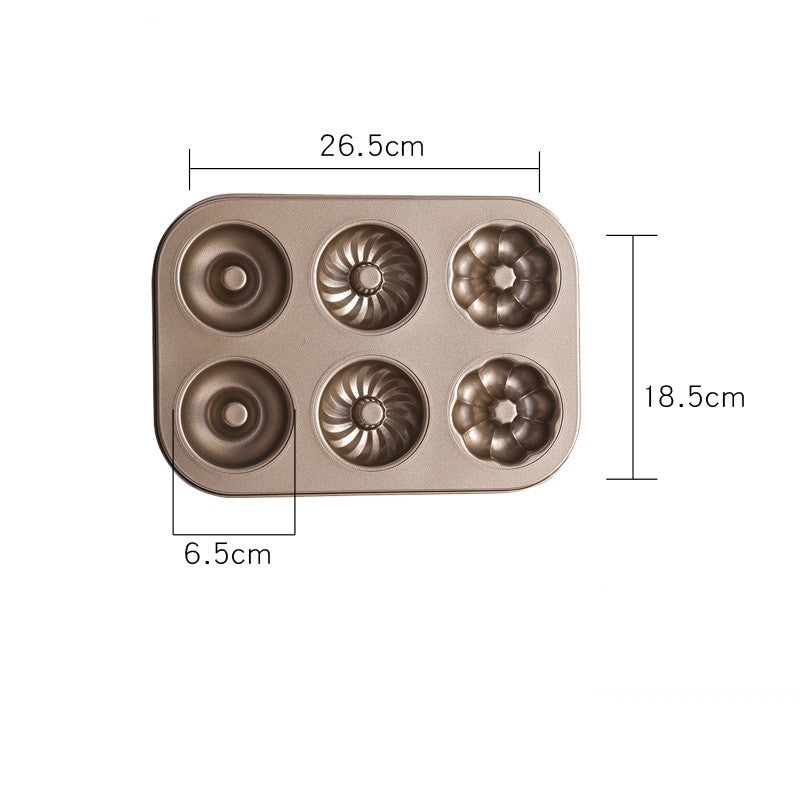 Hollow Cake Mould Bread Baking Nonstick Baking Pan