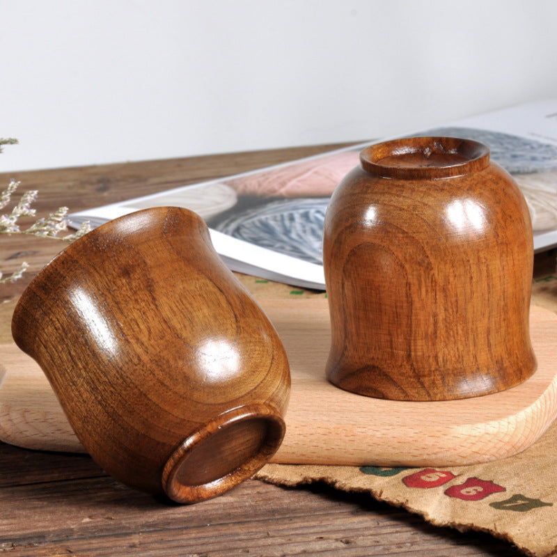 Primitive Handmade Spruce Wooden Cup