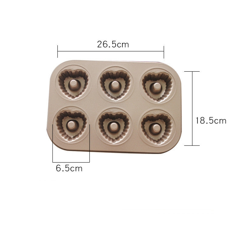 Hollow Cake Mould Bread Baking Nonstick Baking Pan