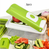 12pcs Multifunctional Vegetable Chopper