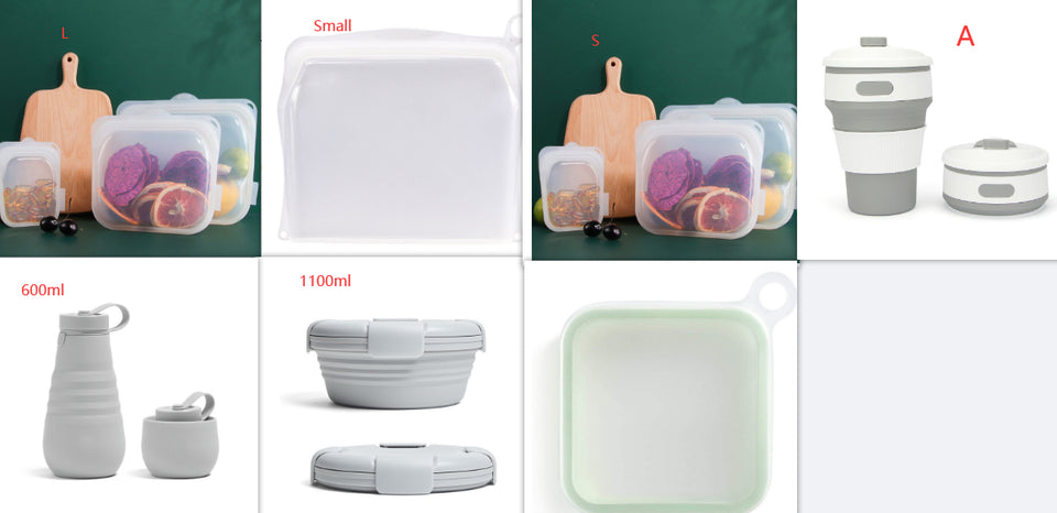 Portable Food Storage Container Bags