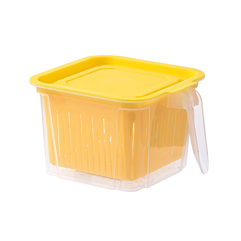 Refrigerator Double-layer Fruit And Vegetable Food Storage Container