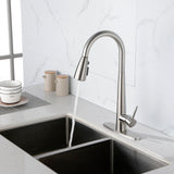 High Curvature Single Handle Kitchen Sink Faucet