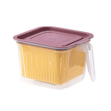 Refrigerator Double-layer Fruit And Vegetable Food Storage Container