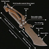 Camping Meat Cutting Straight Knife