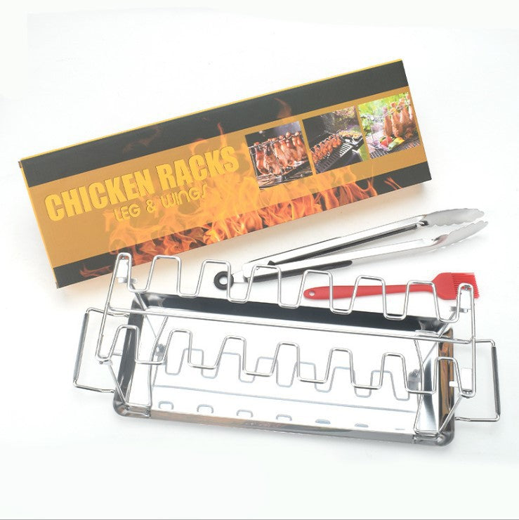 Portable Grilling Basket Mesh Clip